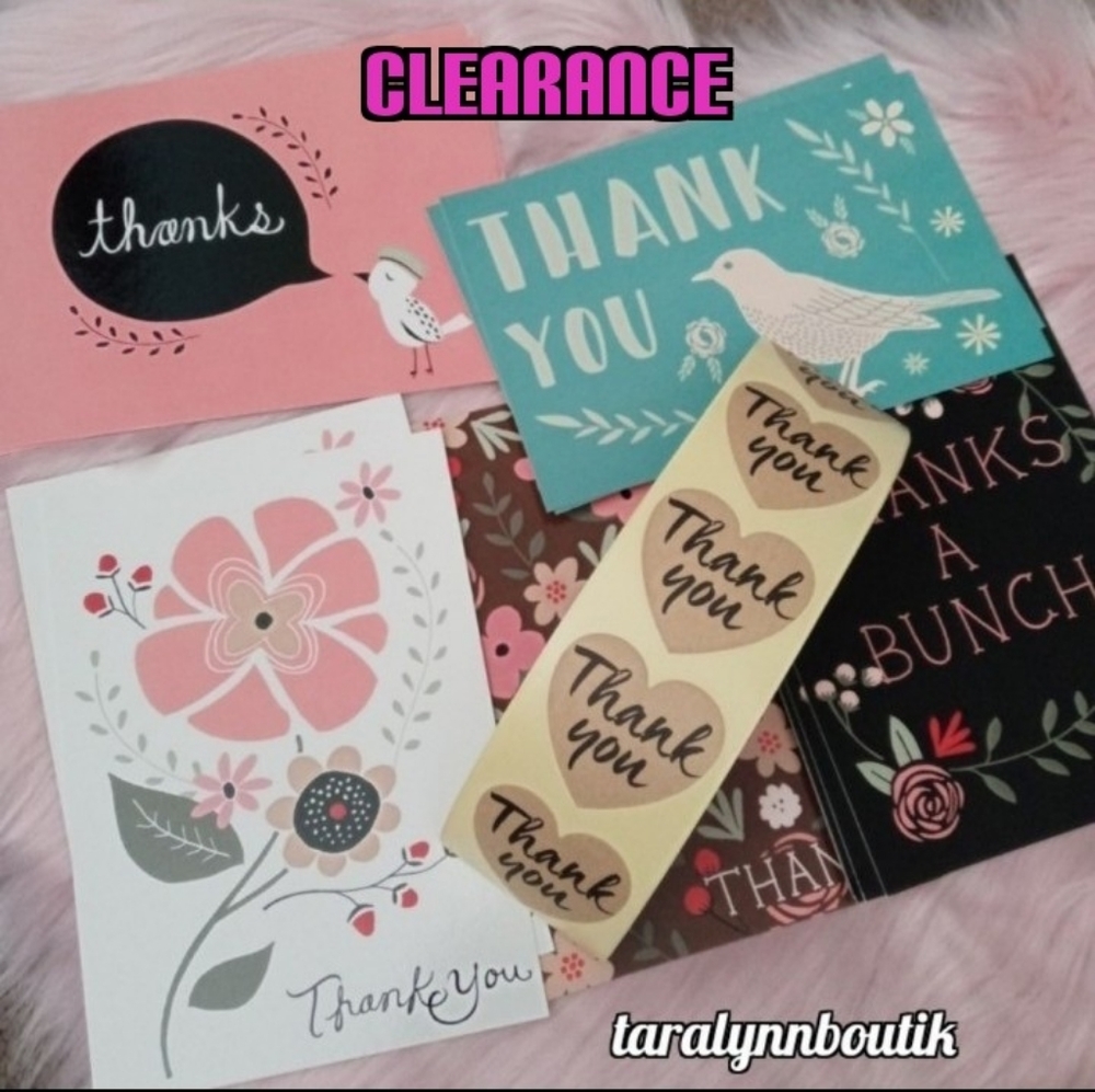 LAST SET! Posh Thank You Kits